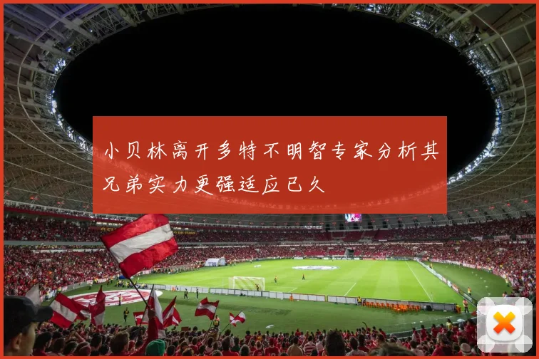 小贝林离开多特不明智专家分析其兄弟实力更强适应已久